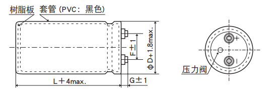 黑金刚电容螺丝端子型铝电解电容器 RWU系列